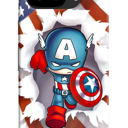 Captain America Google Pixel 9A Back Cover