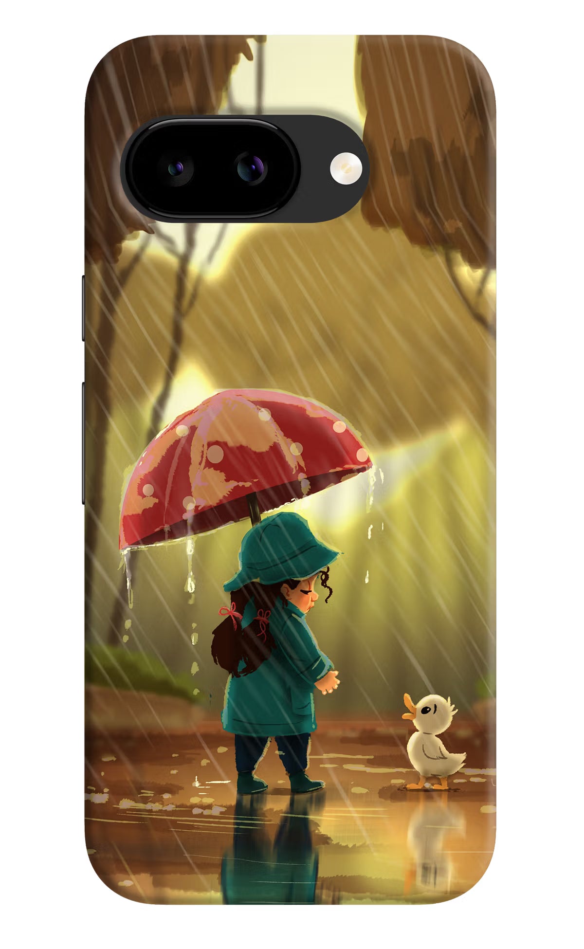 Rainy Day Google Pixel 9A Back Cover
