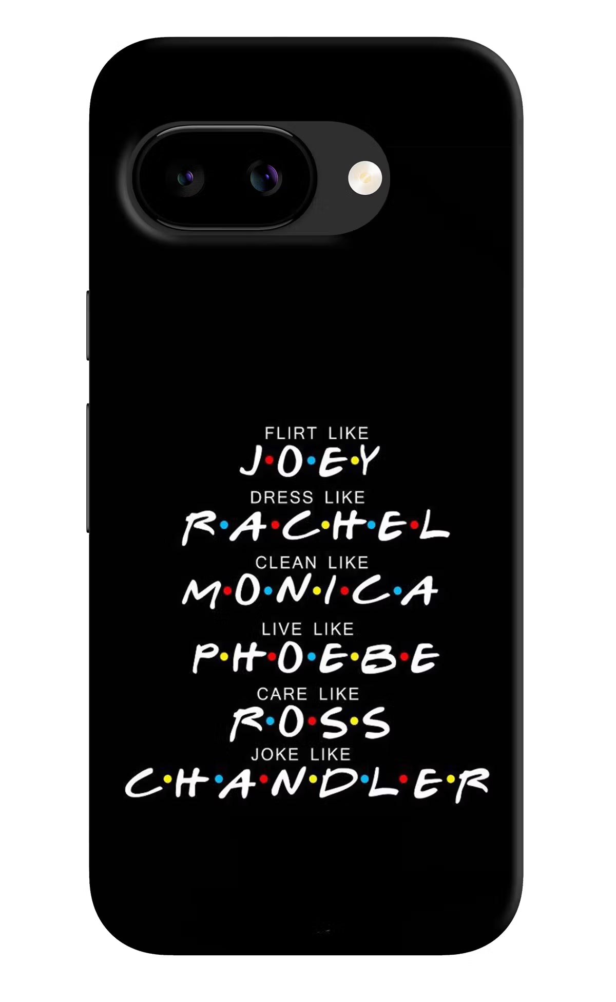 FRIENDS Character Google Pixel 9A Back Cover