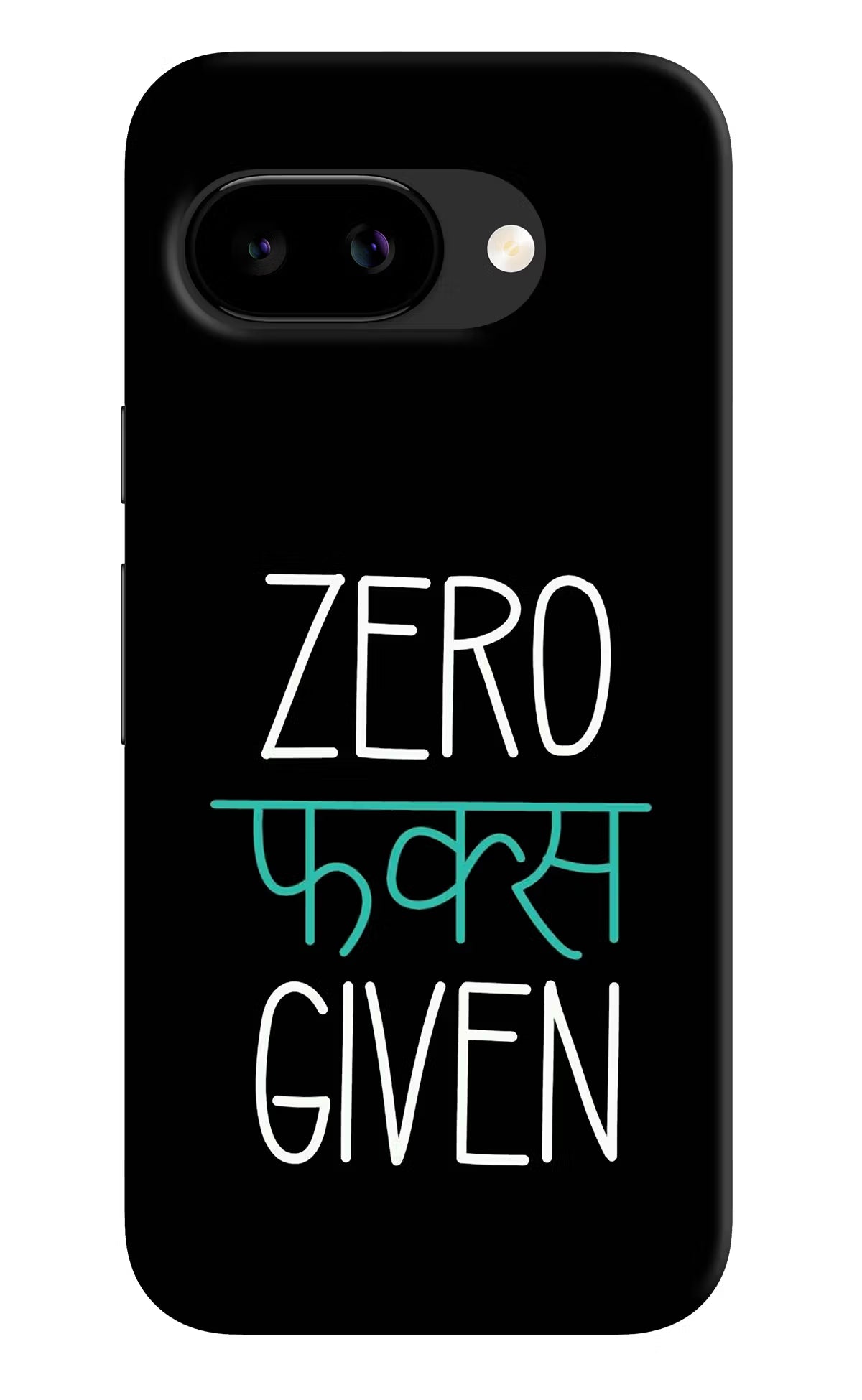 Zero Fucks Given Google Pixel 9A Back Cover