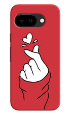 Korean Love Sign Google Pixel 9A Back Cover