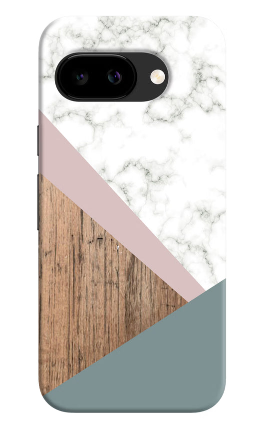 Marble wood Abstract Google Pixel 9A Back Cover