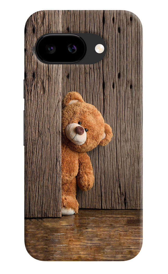 Teddy Wooden Google Pixel 9A Back Cover