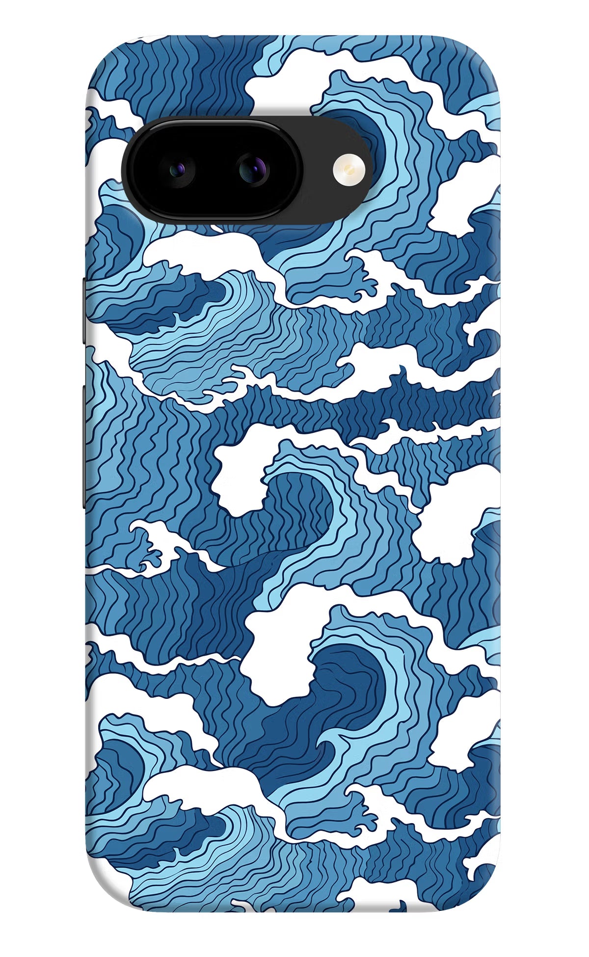 Blue Waves Google Pixel 9A Back Cover