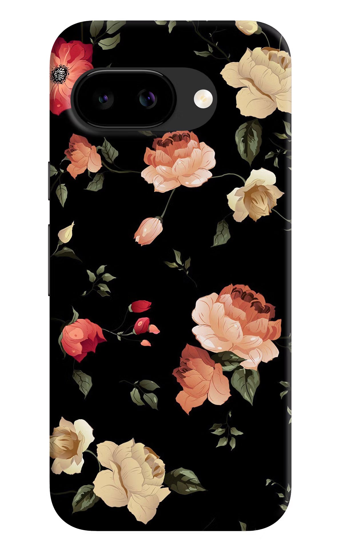 Flowers Google Pixel 9A Back Cover