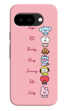 BTS names Google Pixel 9A Back Cover