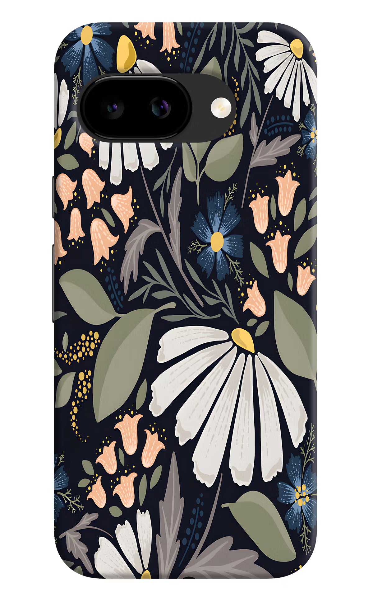 Flowers Art Google Pixel 9A Back Cover