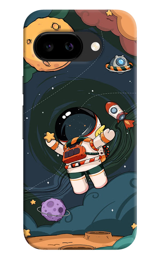 Cartoon Astronaut Google Pixel 9A Back Cover
