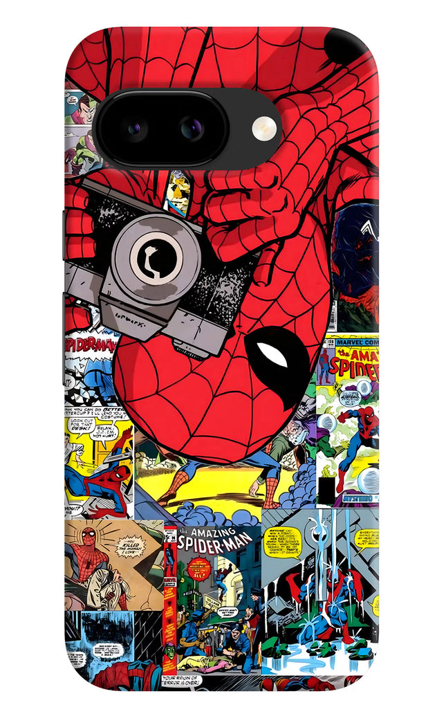 Spider Man Google Pixel 9A Hard Case Back Cover by Casekaro