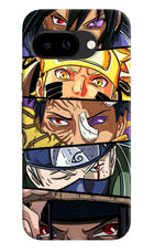 Naruto Character Google Pixel 9A Back Cover