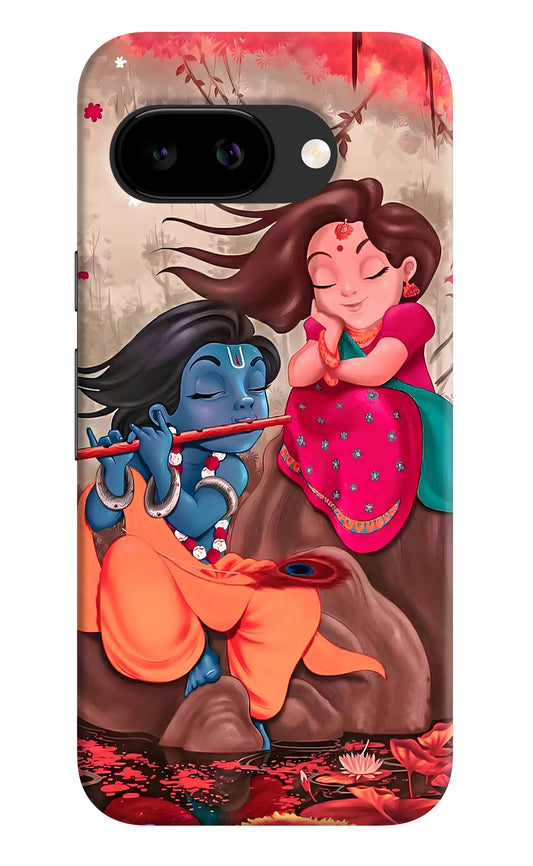 Radhe Krishna Google Pixel 9A Back Cover
