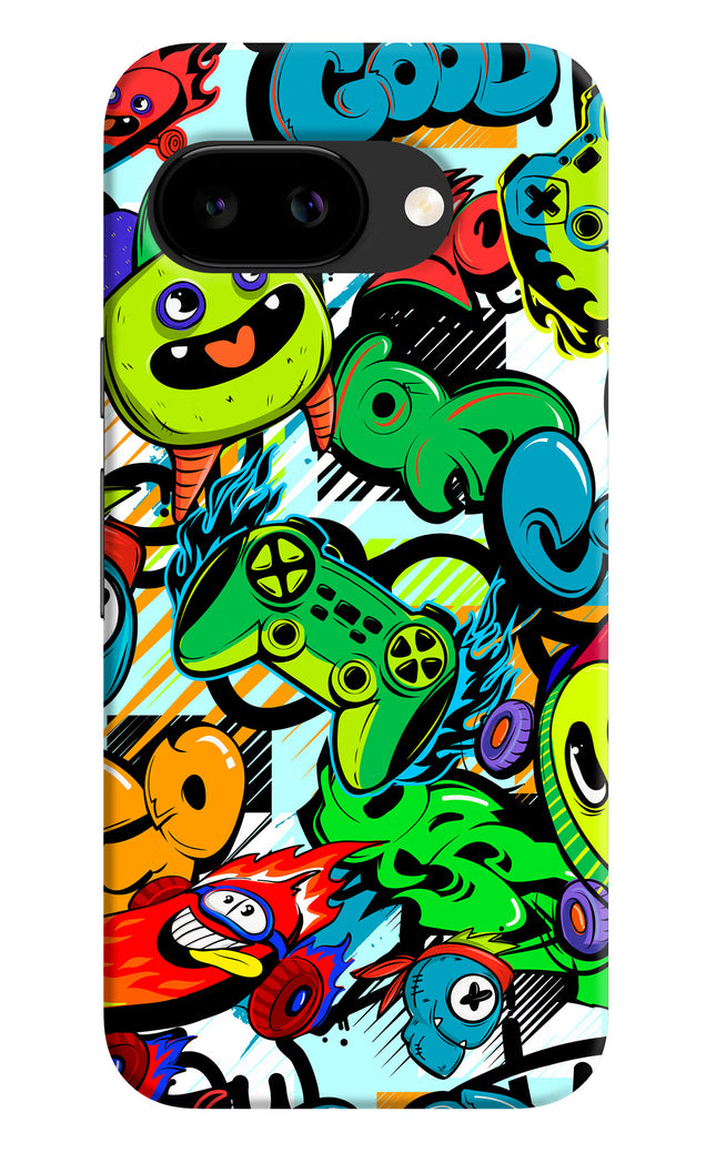 Game Doodle Google Pixel 9A Back Cover
