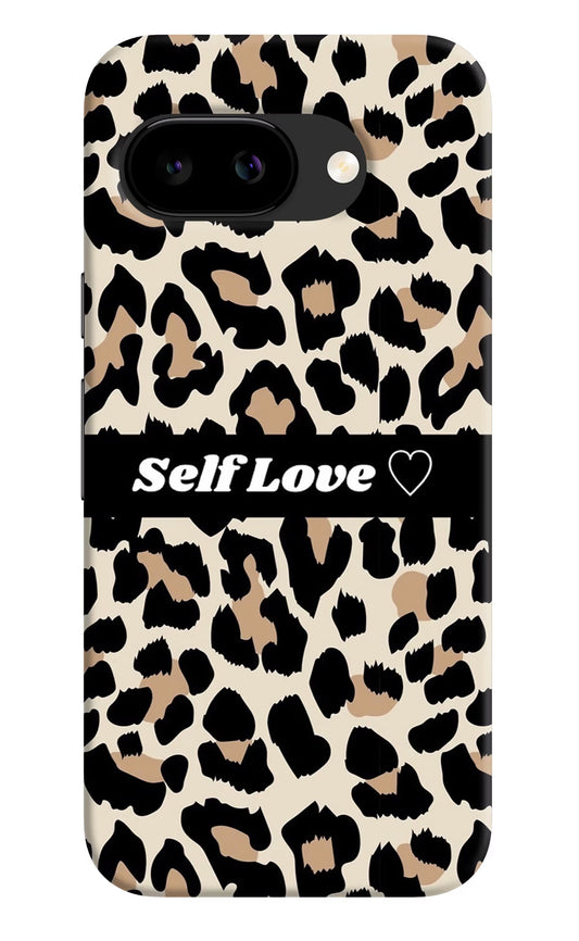 Leopard Print Self Love Google Pixel 9A Back Cover