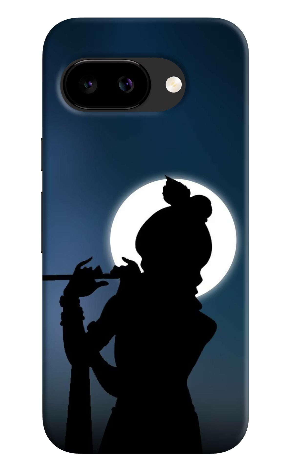 Shri Krishna Silhouette Google Pixel 9A Back Cover