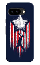Captain America Marvel Art Google Pixel 9A Back Cover