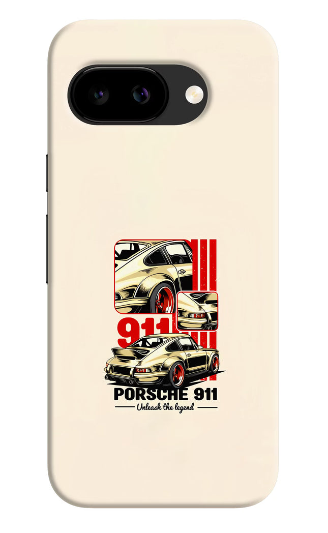 Classic Porsche 911 Google Pixel 9A Back Cover