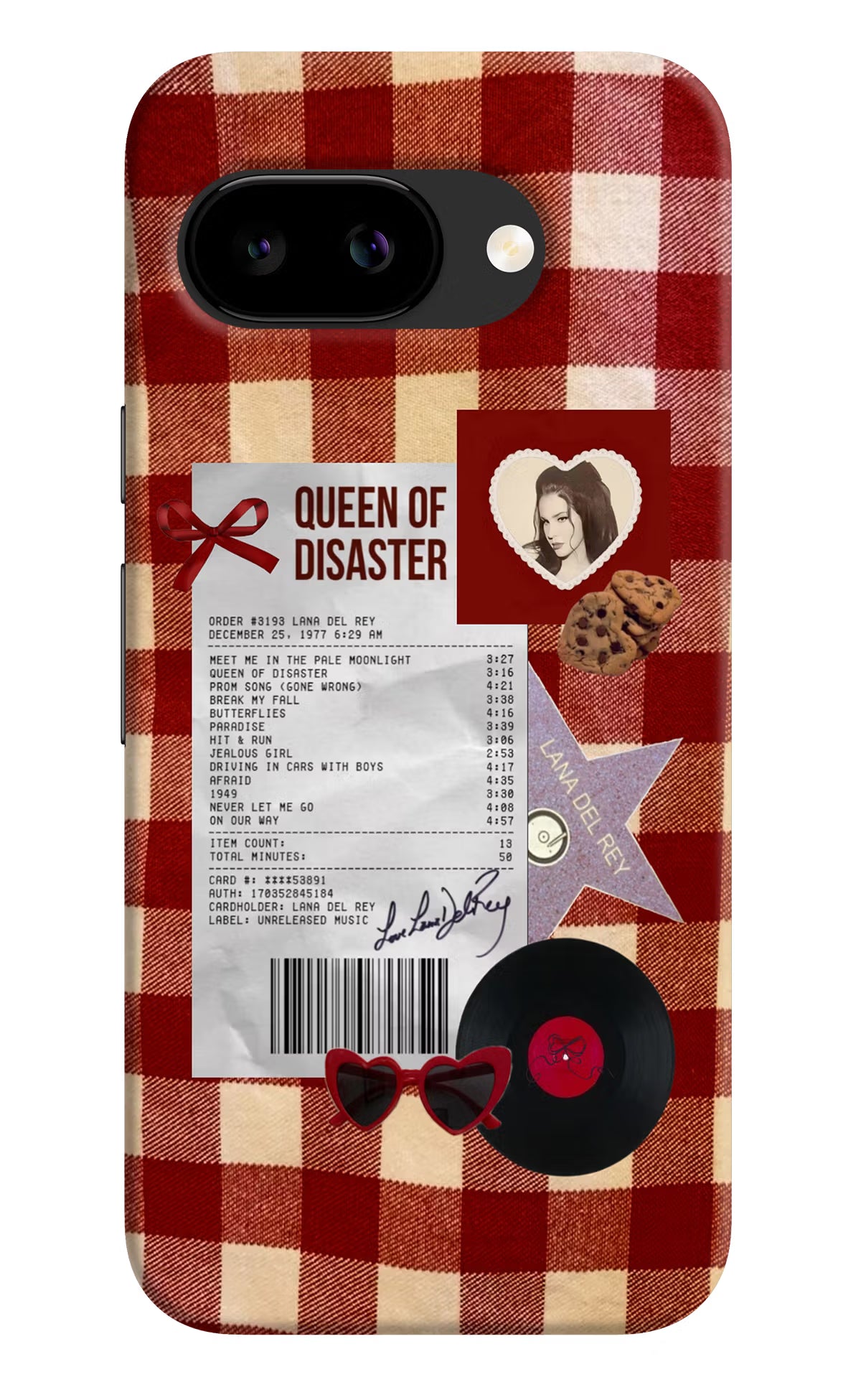 Queen of Disaster Google Pixel 9A Back Cover