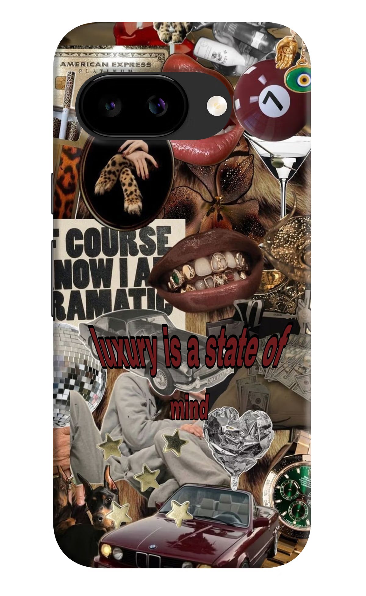 Luxury Google Pixel 9A Back Cover