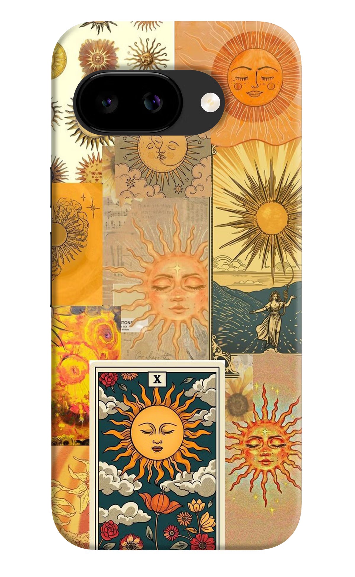Sun Google Pixel 9A Back Cover