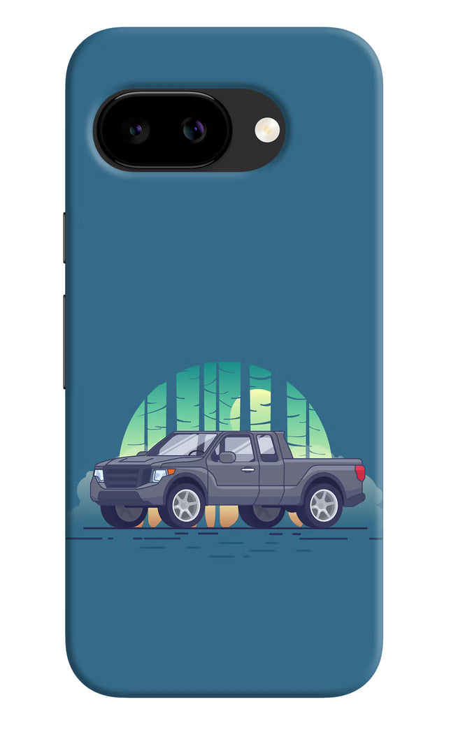 Retro Garage Vibe Google Pixel 9A Back Cover