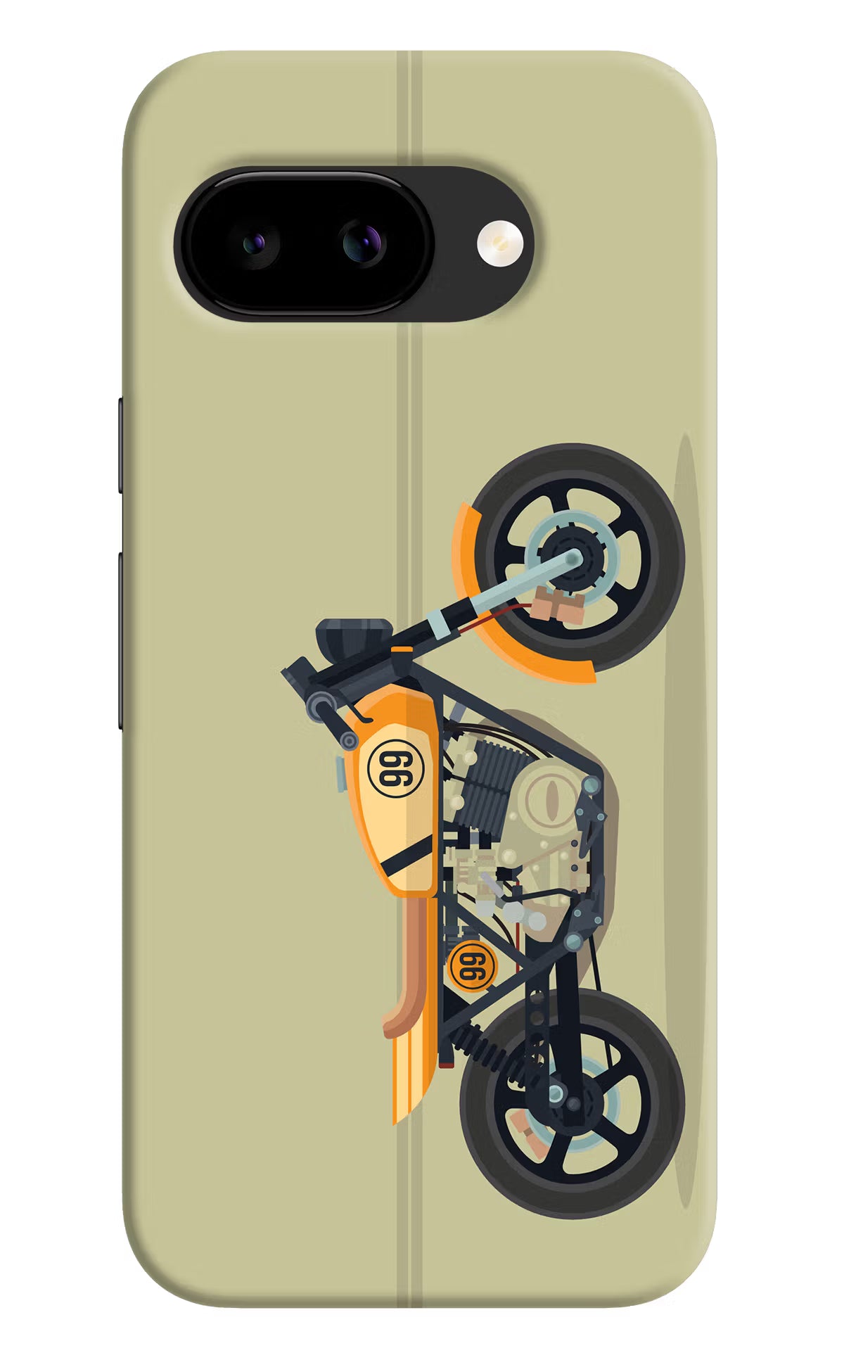 Vertical Speedster Google Pixel 9A Back Cover