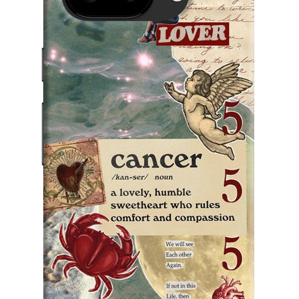 Cancer Zodiac Google Pixel 9A Hard Case Back Cover by Casekaro