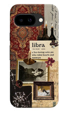 Libra Zodiac Google Pixel 9A Hard Case Back Cover by Casekaro