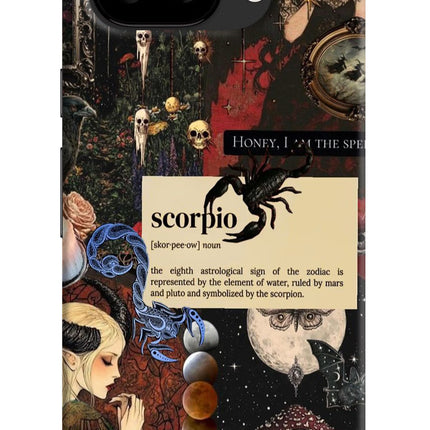 Scorpio Zodiac Google Pixel 9A Hard Case Back Cover by Casekaro