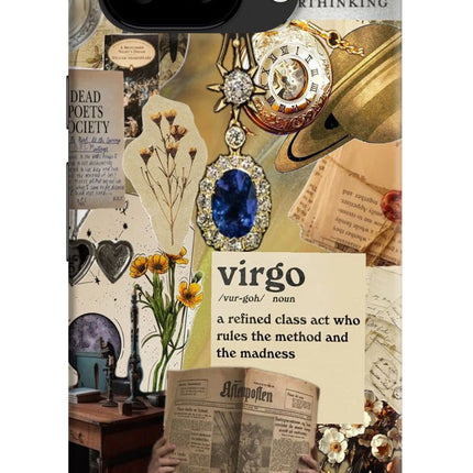 Virgo Zodiac Google Pixel 9A Hard Case Back Cover by Casekaro