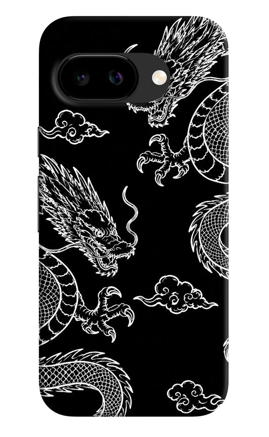 Twin Dragons Google Pixel 9A Hard Case Back Cover by Casekaro