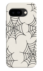 Spider Web Google Pixel 9A Hard Case Back Cover by Casekaro