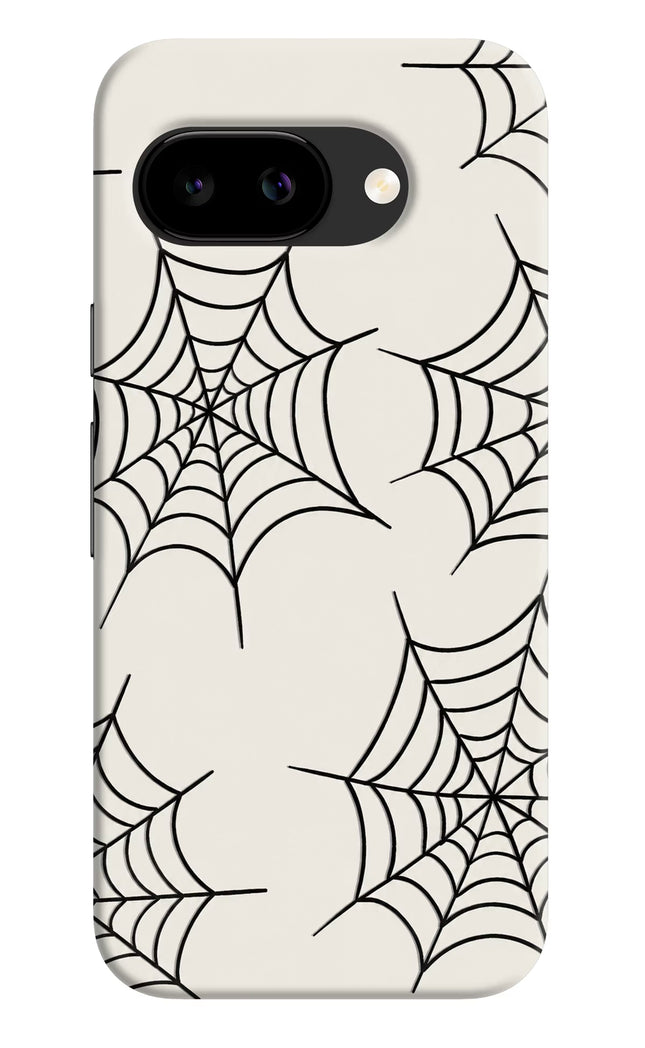 Spider Web Google Pixel 9A Hard Case Back Cover by Casekaro