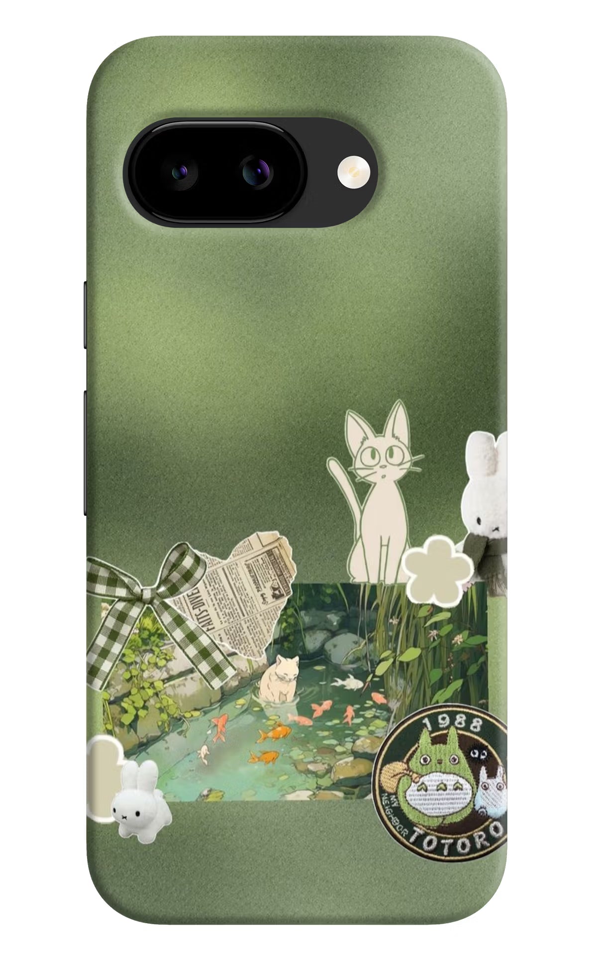 Aesthetic anime Google Pixel 9A Back Cover