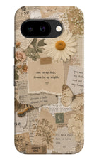 Vintage case Google Pixel 9A Hard Case Back Cover by Casekaro