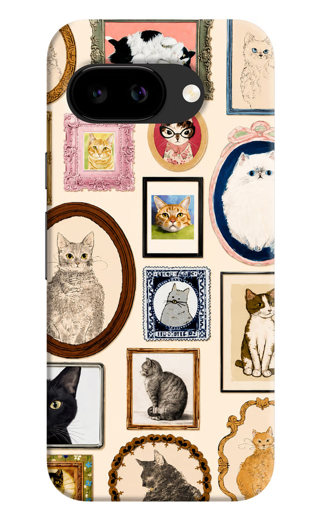 Mirror Cats Google Pixel 9A Hard Case Back Cover by Casekaro