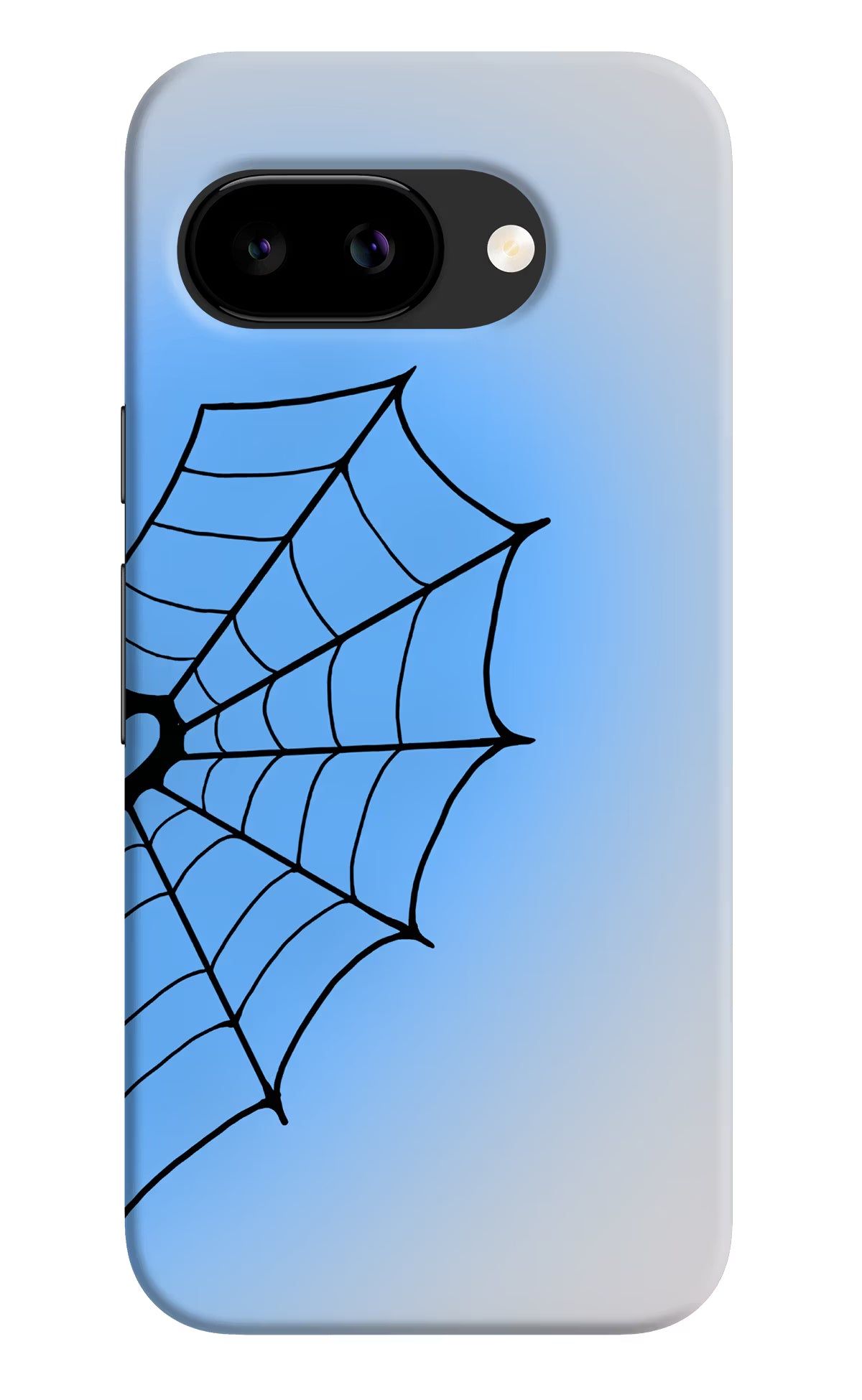 Blue Web Google Pixel 9A Back Cover