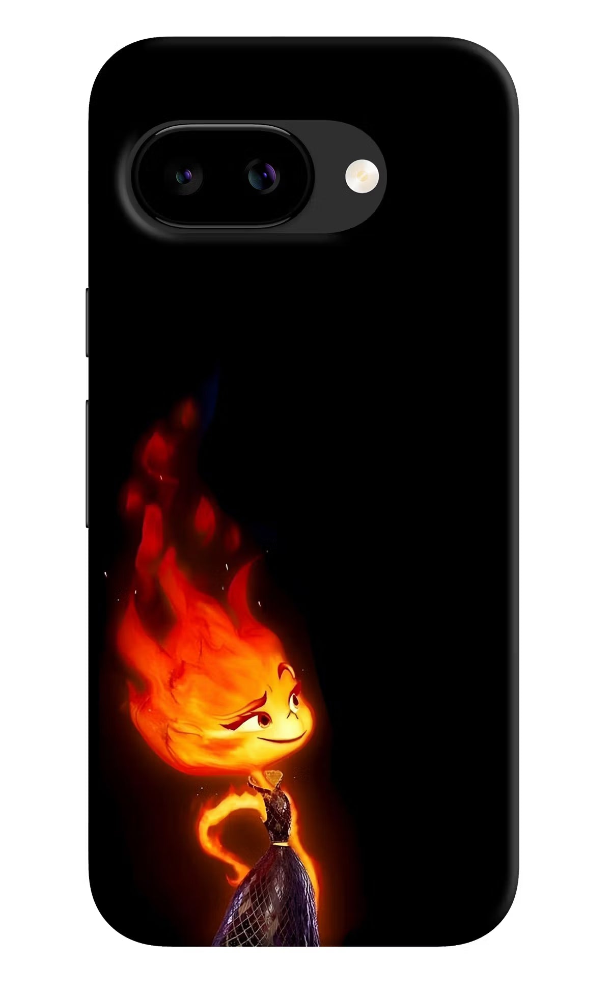 Ember Flame Google Pixel 9A Back Cover