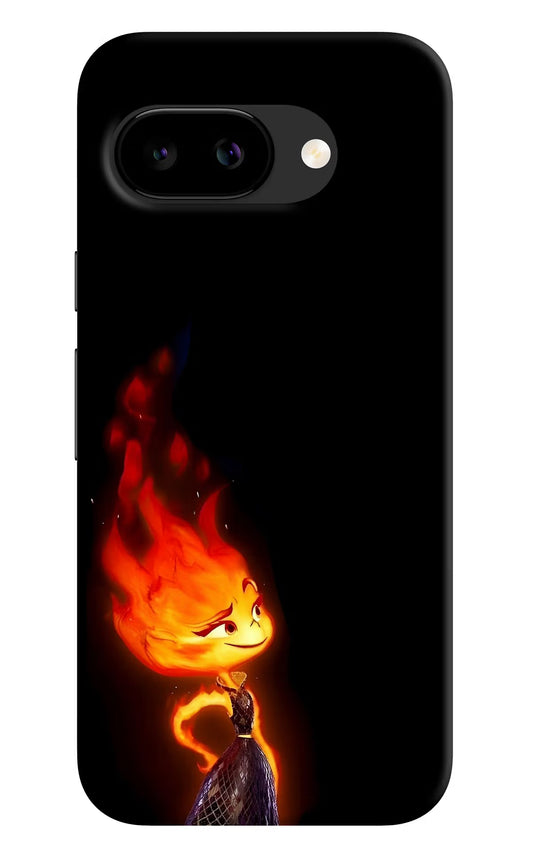 Ember Flame Google Pixel 9A Hard Case Back Cover by Casekaro