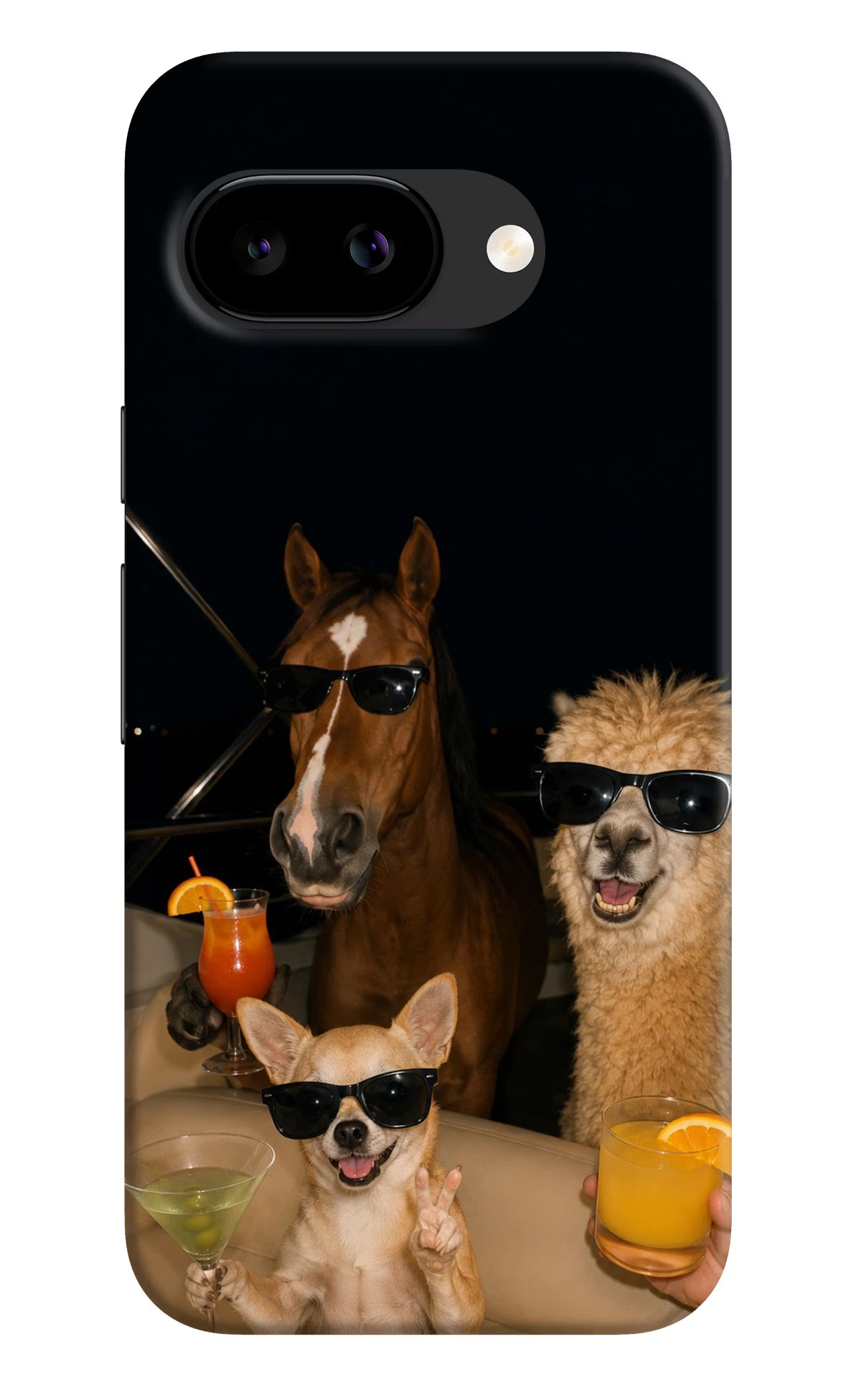Party Squad Google Pixel 9A Back Cover