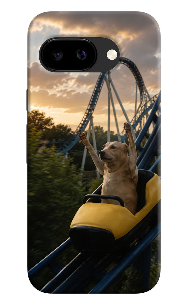 Rollercoaster Dog Google Pixel 9A Hard Case Back Cover by Casekaro