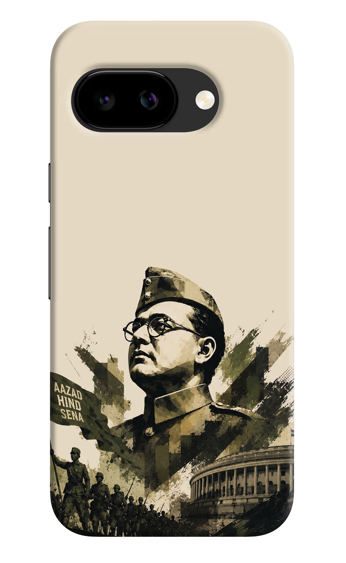 Netaji Rising Google Pixel 9A Back Cover