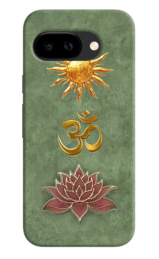 Om & Lotus Google Pixel 9A Back Cover