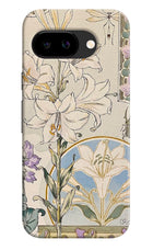 White Lily Google Pixel 9A Hard Case Back Cover by Casekaro
