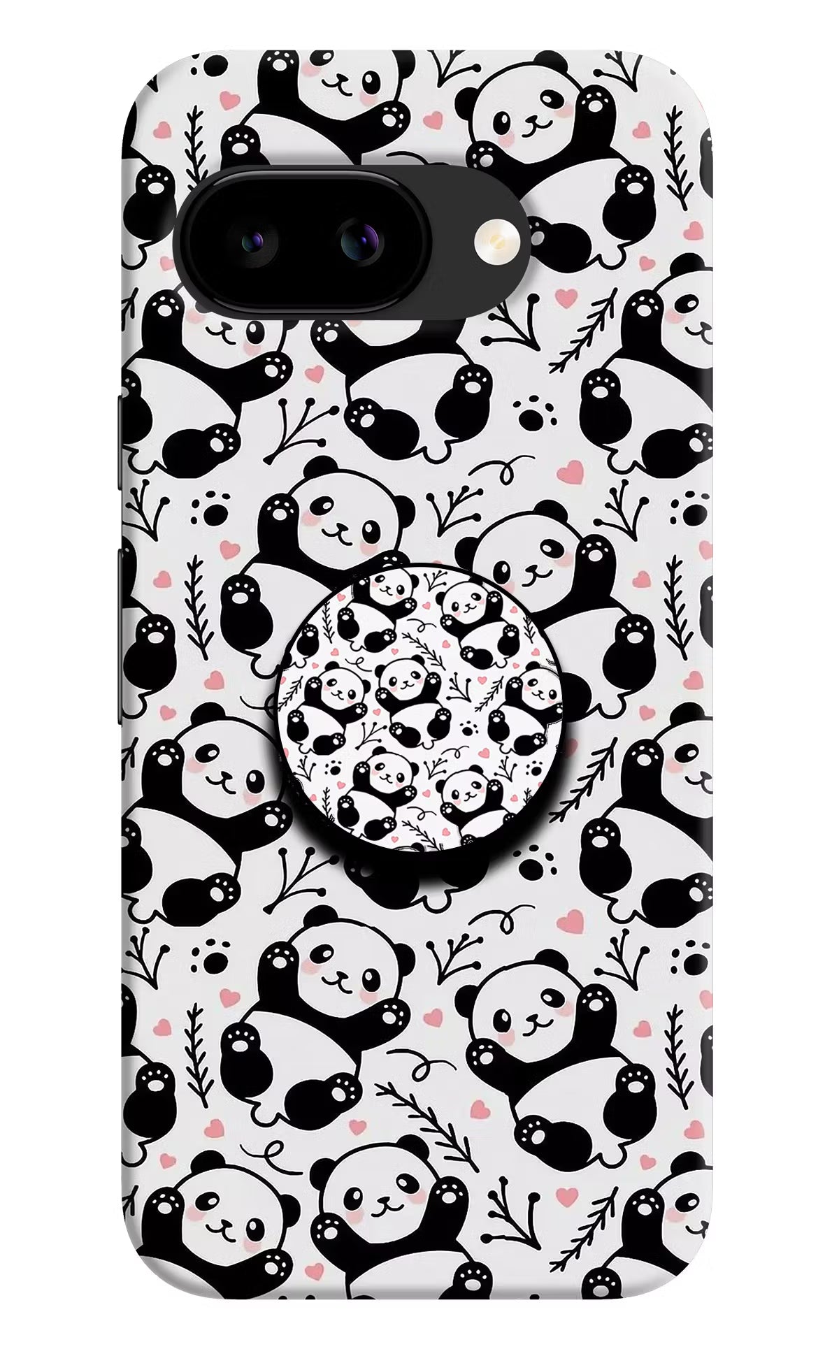 Cute Panda Google Pixel 9A Pop Case