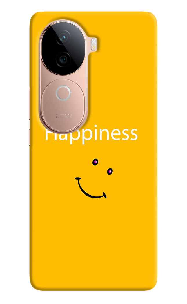 Happiness With Smiley IQOO Z9s 5G Hard Case Back Cover by Casekaro