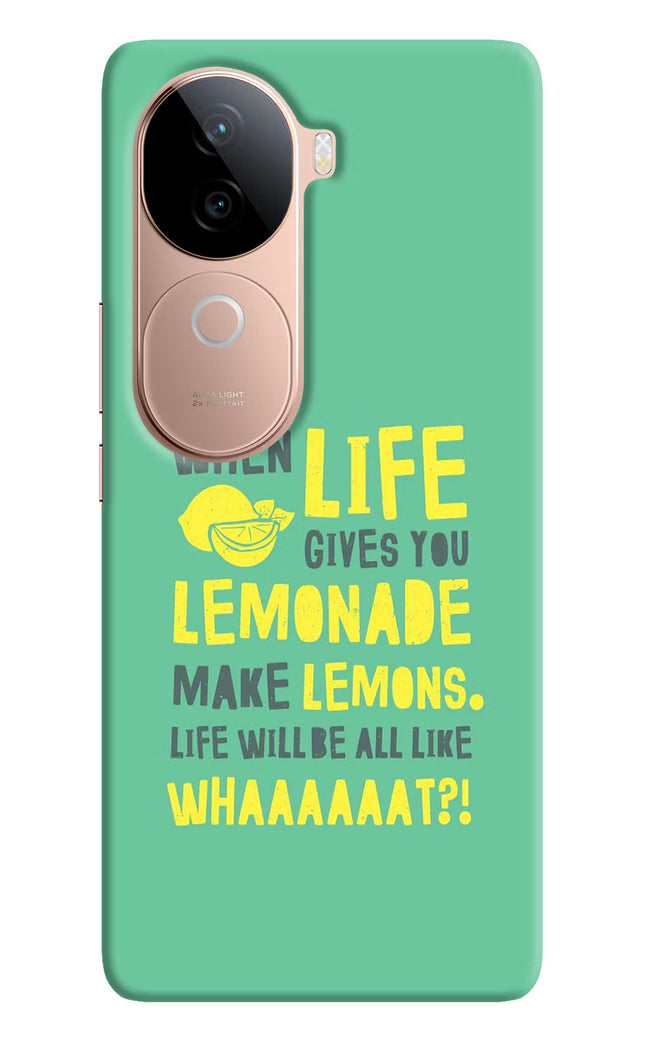 Quote IQOO Z9s 5G Hard Case Back Cover by Casekaro