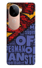 Superman IQOO Z9s 5G Hard Case Back Cover by Casekaro