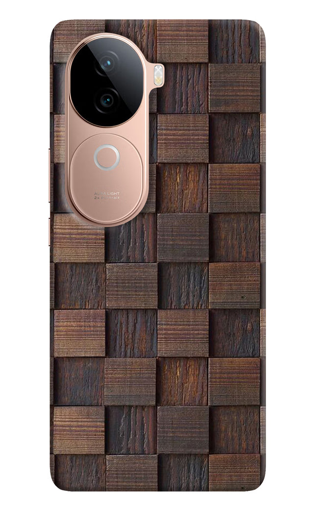Wooden Cube Design IQOO Z9s 5G Hard Case Back Cover by Casekaro