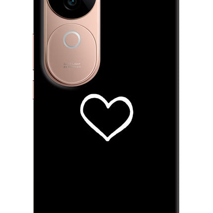 Heart IQOO Z9s 5G Hard Case Back Cover by Casekaro