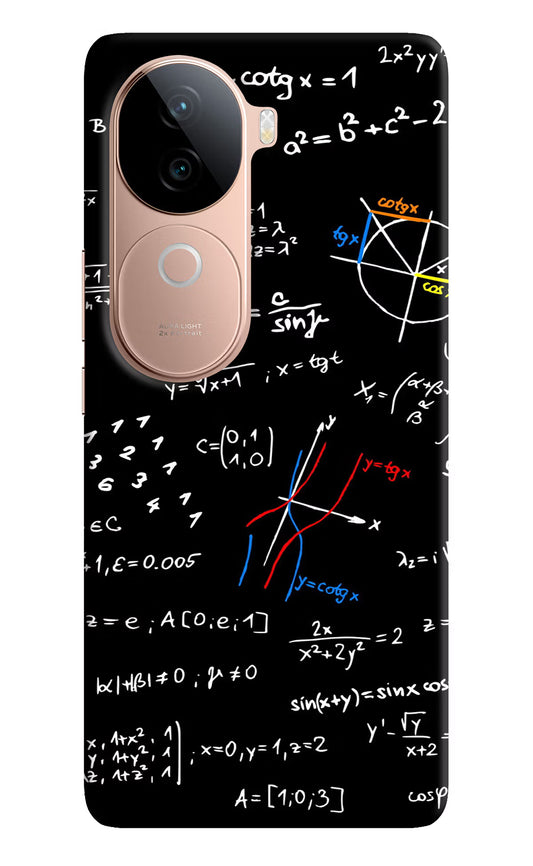 Mathematics Formula IQOO Z9s 5G Hard Case Back Cover by Casekaro